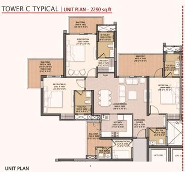 3 BHK Plan